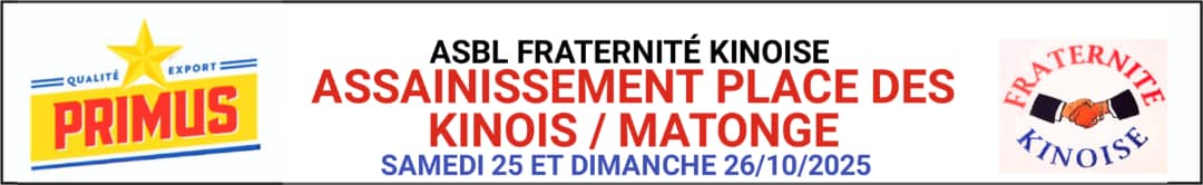 Assainissement place des Kinois &agrave; Matonge.